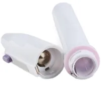 Wireless Manicure and Pedicure Cutter Salon Shaper 5 Nozzles, Manicure Set Nail Grinder Salon Shaper Battery Powered White