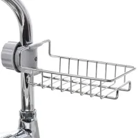Adjustable Hanging Shelf for Storing Washcloths on the Mixer Helper XL-232, Hanging Kitchen Organizer Sink Holder, Shelf on the Faucet