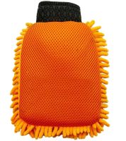 Double-sided glove Microfiber Super Mitt SB-8605 Glove for car washing and dust removal, Universal Microfiber Mitt for car cleaning