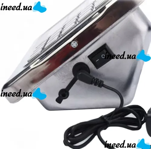 Electronic trade scales Domotec up to 350 kg 40x50, commodity platform, bazaar scales up to 300 kg with stand