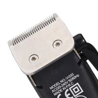 Мужская профессиональная машинка VGR V-033 для стрижки волос Электрическая Триммер бритва для окантовки бороды и усов со сменными насадками 9W Черный