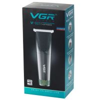 VGR V-925 cordless cordless hair clipper, Cordless trimmer shaver beard and mustache trimmer V 925 Black
