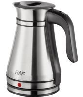 Electric kettle RAF R.7963 1.5L 1500W disc kettle in the form of a turbine, RAF tabletop electric kettle with operating indicator and auto unplugging.