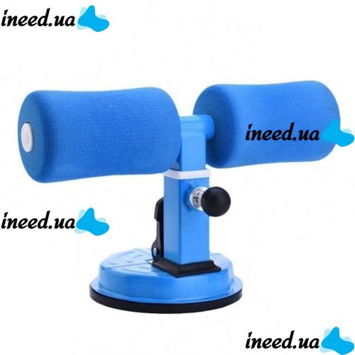 Підлоговий тренажер Suction Sit Up WTD-1002 з кріпленням ніг на присоску для преса, Тренажер для фітнесу з фіксацією ніг і регулюванням висоти