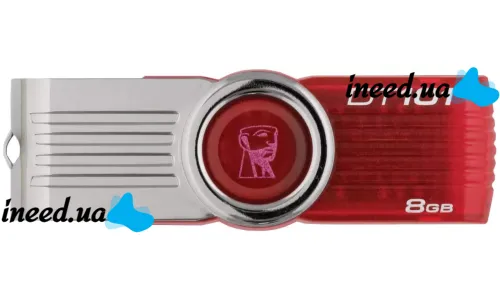 USB Flash 8GB флешка Kingston DataTraveler DT101 G2 флеш-накопичувач, карта пам'яті, USB-накопичувач для зберігання документів, фото і відео 8Гб