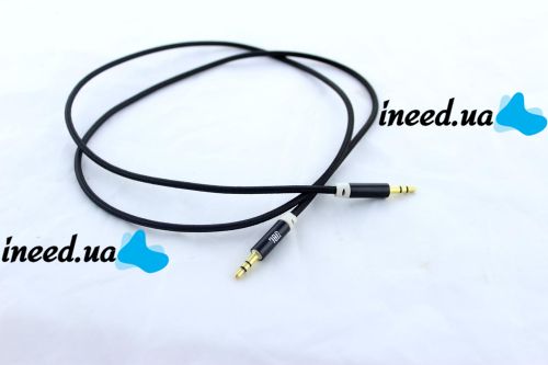 AUX кабель T & G 3.5 mm Jack-Jack, аудіо Подовжувач 3.5 мм 1 метр