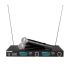 Радіосистема SHURE UHF LX 88 III, 2 бездротових мікрофона в кейсі