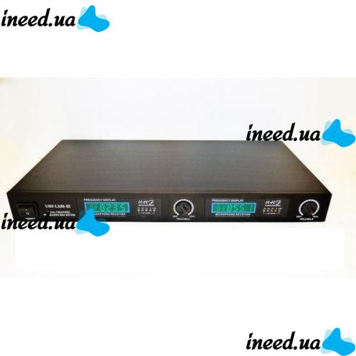 Радіосистема SHURE UHF LX 88 III, 2 бездротових мікрофона в кейсі