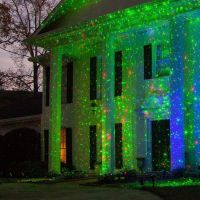 Outdoor New Year Laser Projector Star Shower 8 in 1 15W Star Shower Plastic