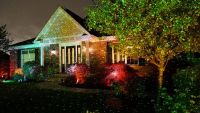 Outdoor New Year Laser Projector Star Shower 8 in 1 15W Star Shower Plastic
