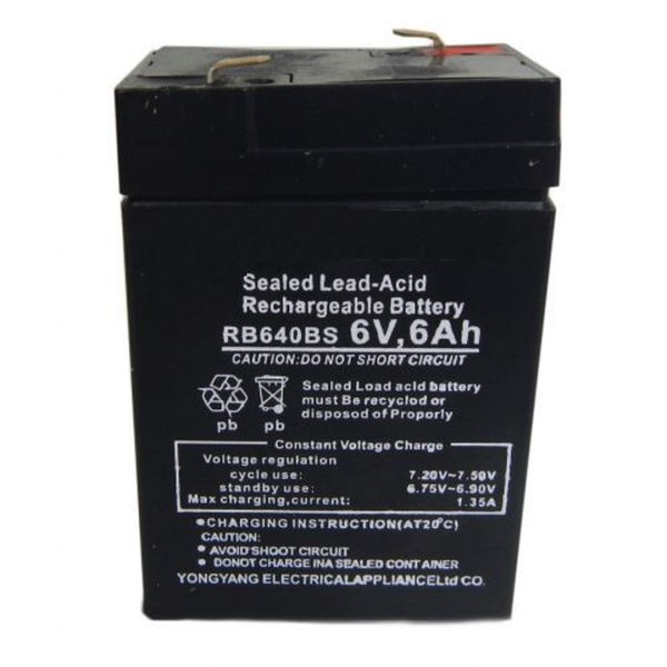 Аккумулятор батарея GDLITE GD-665 6V 6Ah Зеленый BATTERY GD LITE