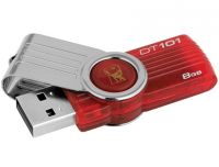 USB Flash 8GB флешка Kingston DataTraveler DT101 G2 флеш-накопичувач, карта пам'яті, USB-накопичувач для зберігання документів, фото і відео 8Гб