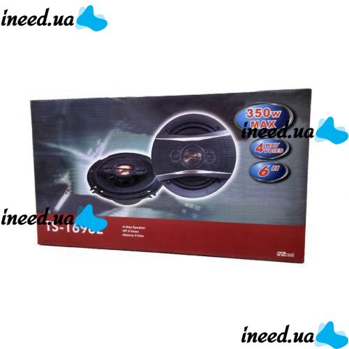 Automotive acoustics Pioneer TS-1696E 350W car speakers 6", 16 cm
