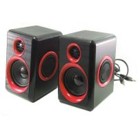 Speakers for PC Computer F&T FT-165 Black,Red