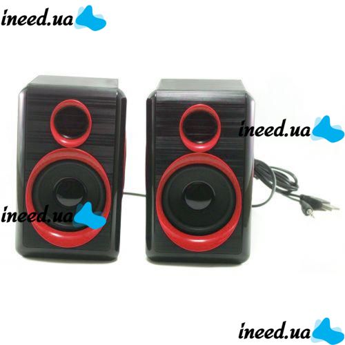 Speakers for PC Computer F&T FT-165 Black,Red