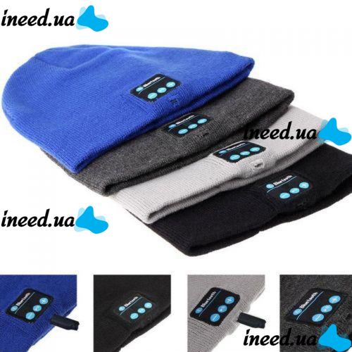 Портативная колонка Шапка с bluetooth наушниками SPS Hat BT