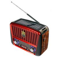 Portable Radio Receiver - MP3 Speaker Golon RX-456S Solar with Solar Panel