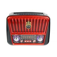 Portable Radio Receiver - MP3 Speaker Golon RX-456S Solar with Solar Panel