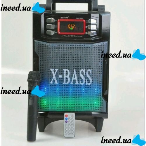 Wireless Bluetooth Speaker X-BASS Golon RX-2900BT with Color Music and Microphone