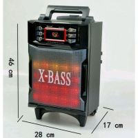 Wireless Bluetooth Speaker X-BASS Golon RX-2900BT with Color Music and Microphone