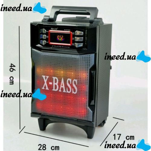 Wireless Bluetooth Speaker X-BASS Golon RX-2900BT with Color Music and Microphone