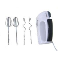 Manual mixer with Domotec MS-1366 bowl with nozzles and 2L bowl for whipping and dough, Electric Kitchen Mixer with stand MS 1366 White