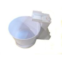 Manual mixer with Domotec MS-1366 bowl with nozzles and 2L bowl for whipping and dough, Electric Kitchen Mixer with stand MS 1366 White