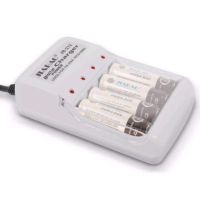 Charger with AAA Batteries Jiabao Digital Charger JB-212 AA/AAA