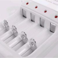 Charger with AAA Batteries Jiabao Digital Charger JB-212 AA/AAA
