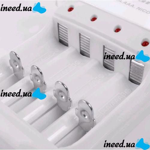 Charger with AAA Batteries Jiabao Digital Charger JB-212 AA/AAA