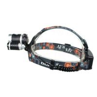 Bailong RJ-3000 T6 3 Led Bailong RJ-3000 T6 3 in 1 LED Triple Cordless RJ3000 Head Mounted Flashlight
