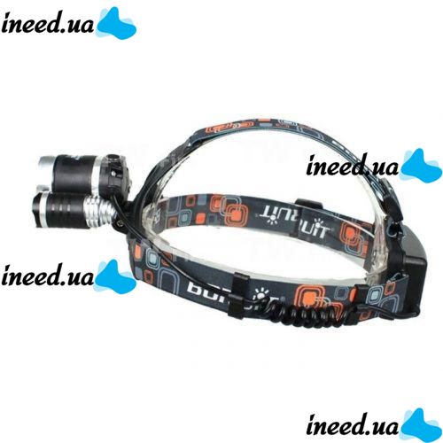 Bailong RJ-3000 T6 3 Led Bailong RJ-3000 T6 3 in 1 LED Triple Cordless RJ3000 Head Mounted Flashlight