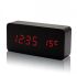 Electronic table clock under a tree with backlight VST-862-1