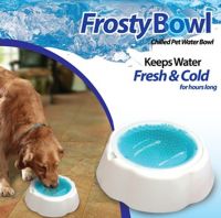 Охолоджуюча миска для води для домашніх тварин Frosty Bowl для собак і котів