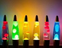 Світильник, нічник Лава лампа з парафіном Magma lamp висота 34см, Green, Yellow, Red, Blue