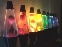 Світильник, нічник Лава лампа з парафіном Magma lamp висота 34см, Green, Yellow, Red, Blue