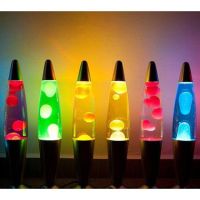 Світильник, нічник Лава лампа з парафіном Magma lamp висота 34см, Green, Yellow, Red, Blue