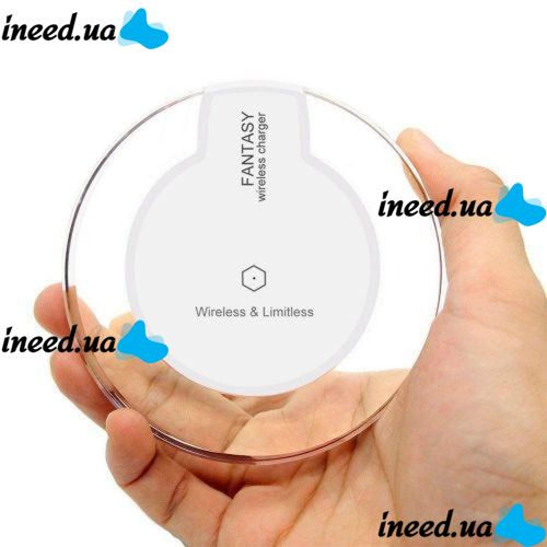 Qi Transmitter Wireless Charging for Phone Fantasy Wireless Charge K9 White