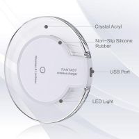 Qi Transmitter Wireless Charging for Phone Fantasy Wireless Charge K9 White
