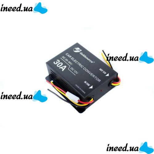 Перетворювач авто інвертор DC / DC 24V-12V 30A GS-D30A