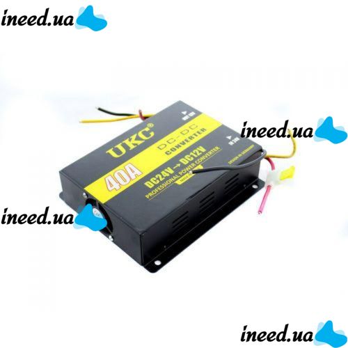 Перетворювач авто інвертор DC / DC 24V-12V 40A DDC-40A