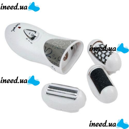 Епілятор GEMEI GM-3061 4 в 1 з бритвеною насадкою