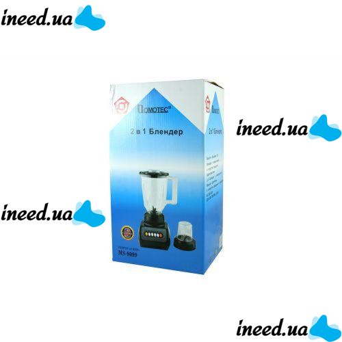 Domotec MS-9099 250W stationary blender with coffee grinder, chopper
