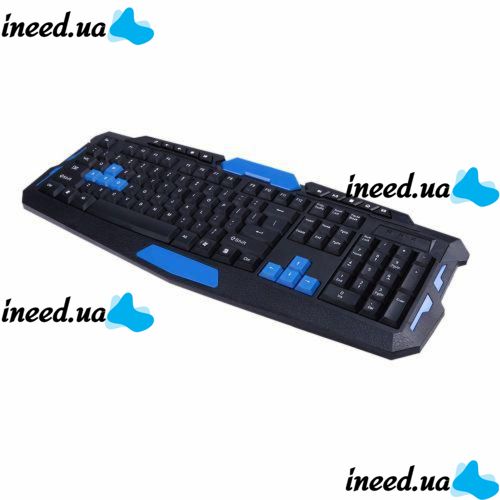 Бездротова ігрова клавіатура і миша UKC HK-8100
