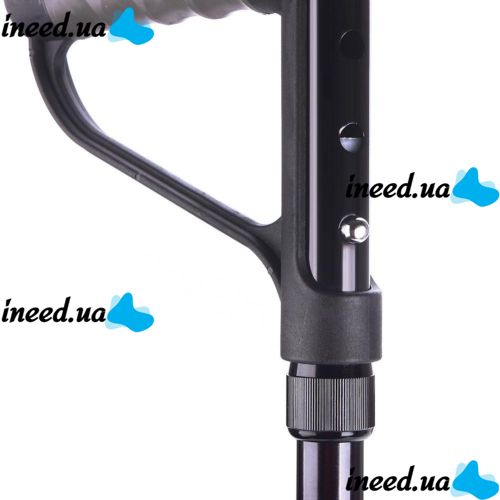 Folding Cane with Flashlight Second Handle EZ Up Cane