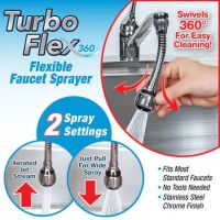 Flexible nozzle for the Turbo Flex 360 Faucet Aerator for Saving Water on the Faucet saver, Flexible Hose Water Saver