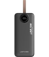 Lenyes PX387D 30000mAh 22.5W LED Display Portable Charger Power Bank Lenyes PX387D 30000mAh 22.5W External Battery POVBANK USB TYPE-C for Phone Charging