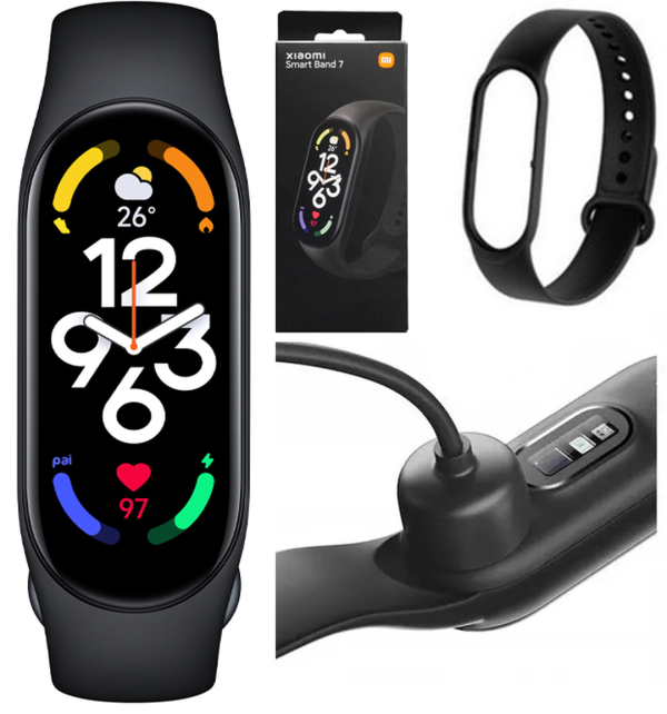 Fitness Bracelet Smart Band M7 black Xiaomi Mi Band 7 FitPro Color M7 Pedometer, Blood Pressure and Pulse Measurement black, smart watch, smart watch