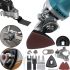 A set of nozzles renovator Haisser MT-10 for an ear grinder M10 M14 cut-off grinding nozzles for a 110-125 mm grinder with a quick-release mechanism