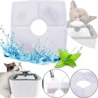Комплект змінний фільтр 1 шт для автоматичної поїлки Pet Water Fountain, Вугільні змінні фільтри 12.3х12.3х0.8 см для питного фонтану тварин